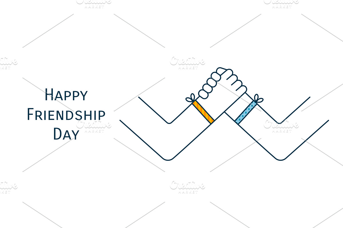 Two hands clasped in homie handshake, a Person Illustration by sceptical cactus