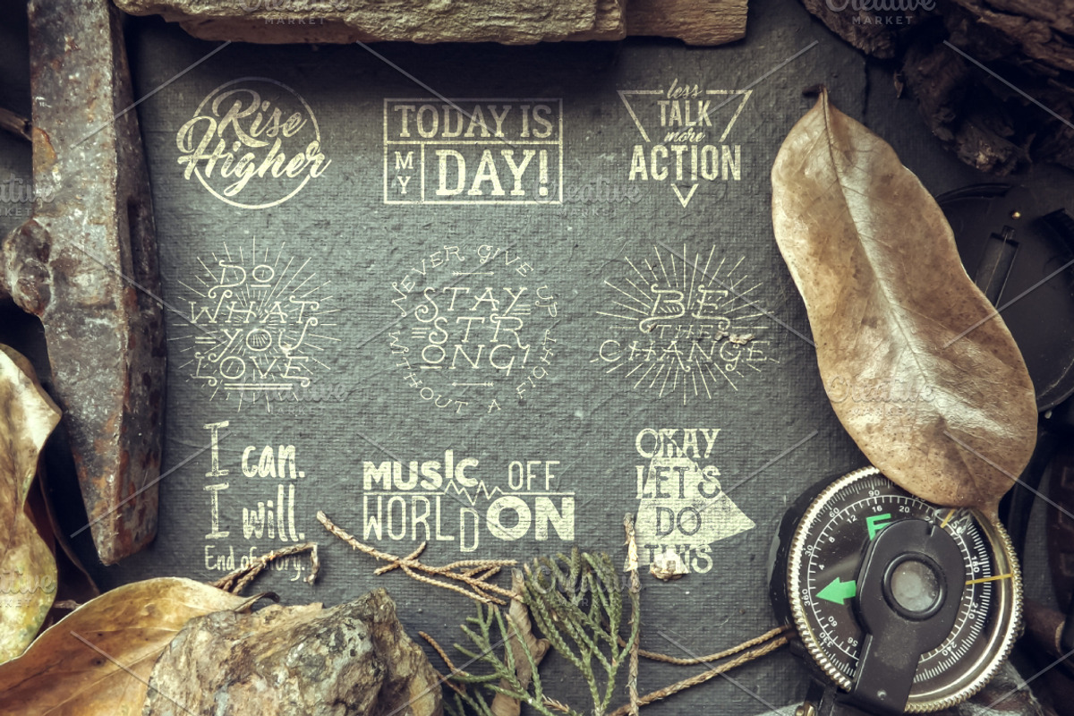 Logo Creation Kit - Camp Edition, a Branding & Logo Template by JeksonGraphics (Photo 7 of 13)