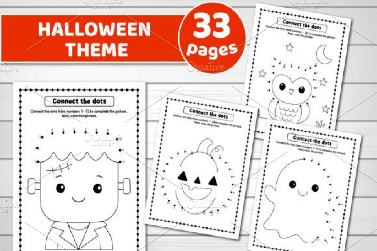 Holiday Dot-to-Dot Activity Book Kid, a Decorative Illustration by Ink Gallery (Photo 3 of 4)