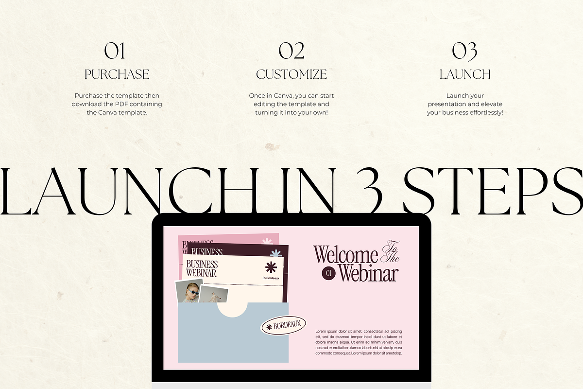 Slide Deck Masterclass Webinar, a Presentation Template by Branding Babe Co. (Photo 9 of 10)