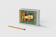 Match Box Mockup - 11 views, a Packaging Mockup by Illusiongraphic (Thumbnail 11 of 19)