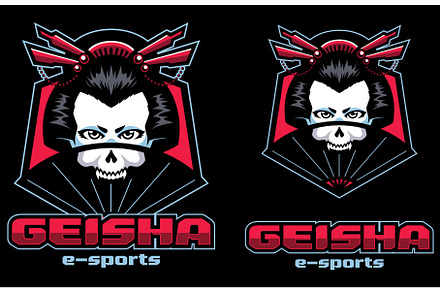 Geisha Team Mascot
