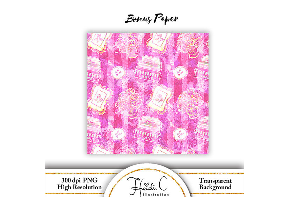 Lady Boss Paper Pack, a Pattern Graphic by HeidiCIllustration (Photo 6 of 6)