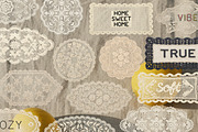 200 Vintage Nature Lace Doilies, an Object Graphic by DreamoraArt (Thumbnail 10 of 11)