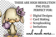 Whimsical Funny Easter Bird Clipart, an Illustration by Daily.Designs (Thumbnail 2 of 7)