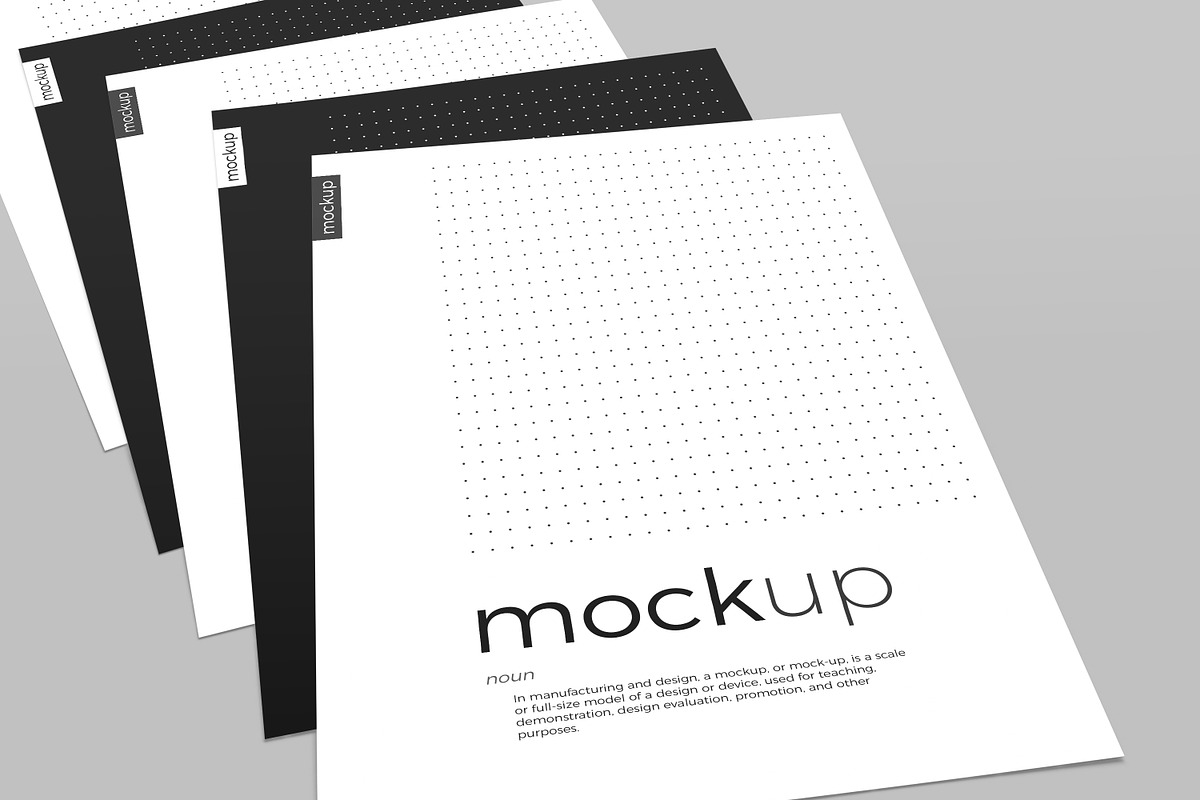 Flyer / CV Mockup Bundle, a Mockup by KIPET (Photo 9 of 32)
