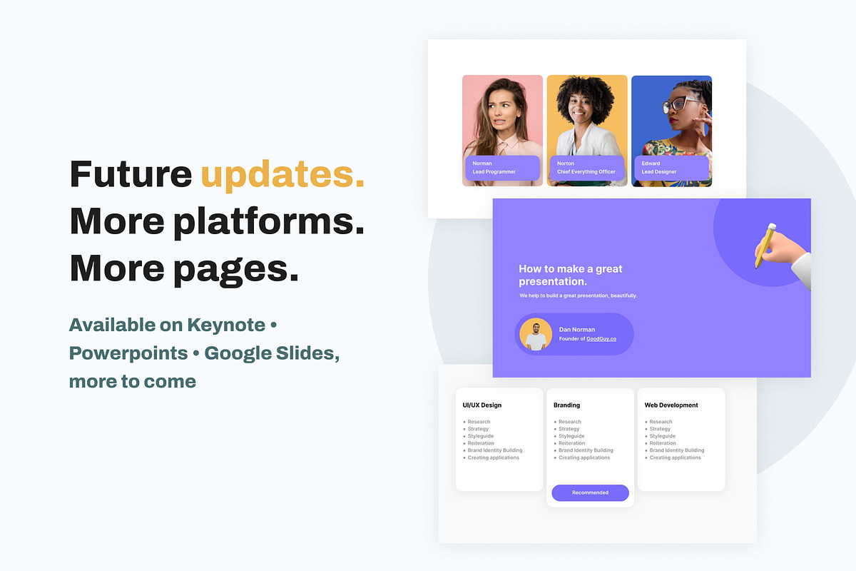 Probe - Unique Keynote Template, a Presentation Template by Nate Studios (Photo 4 of 8)
