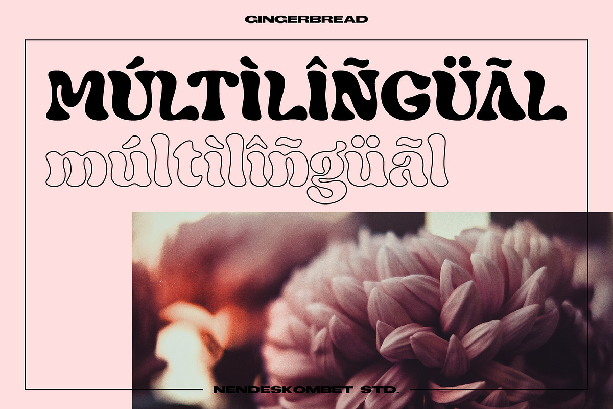GingerBread - A Display Typeface, a Sans Serif Font by NendesKombet Studio (Photo 12 of 12)