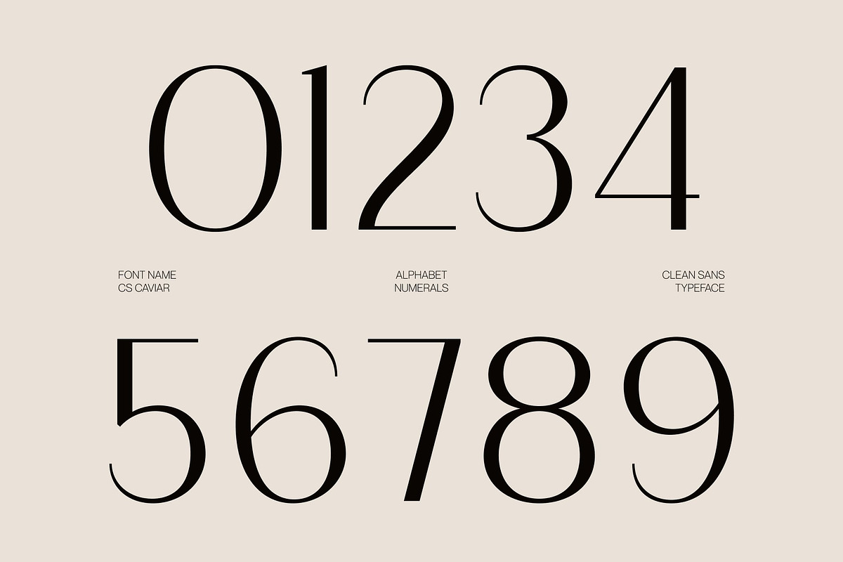 CS Caviar – Clean Sans Serif, a Sans Serif Font by Craft Supply Co. (Photo 5 of 8)