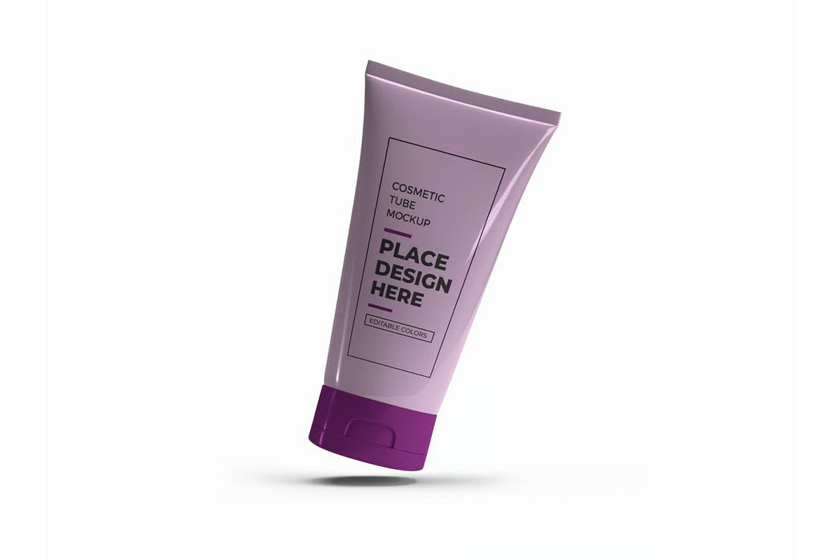 Cosmetic Tube Packaging Mockup, a Packaging Mockup by DesignRushMarket (Photo 10 of 11)