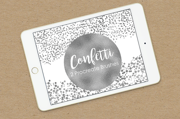 Procreate Confetti Brush Set preview 4