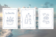 Italian Summer line art, an Object Illustration by yarynabo (Thumbnail 8 of 13)