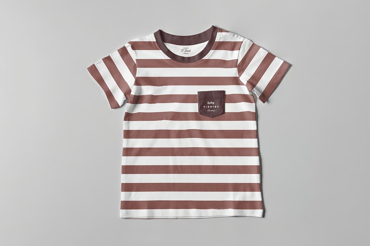 Baby T-Shirt Mock-up, a Shirt Mockup by zippypixelstudio (Photo 4 of 9)