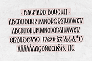 Backyard Bouquet, a capital font, a Handwritten Font by Rachel White Art (Thumbnail 2 of 6)