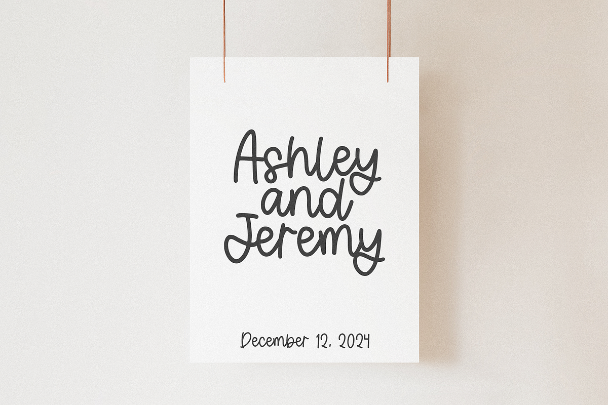 Koralie | Modern Script Font, a Script Font by KA Designs (Photo 6 of 9)