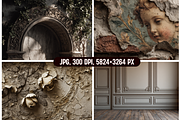 Classic and Baroque Photo Backdrops, an Object Graphic by PrintHaven Designs (Thumbnail 2 of 11)