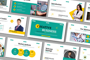 Creative Business Presentation, a Presentation Template by Mighty-Slide