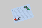 Creative Fathers Day Greeting Card, a Card Template by Neermana (Thumbnail 2 of 4)