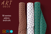 ART deco patterns collection, a Pattern Graphic by LogvinArt (Thumbnail 2 of 9)