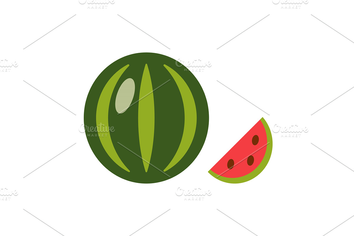 Colorful line icons depicting, a Food Illustration by okskukuruza