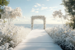 Tranquil path to calm waters, a Photo by Beautiful things