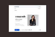 Modern Email Signature Templates, an Email Template by ItsReksita Pattern (Thumbnail 4 of 6)