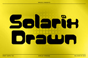 CS Solarix Drawn, a Sans Serif Font by Craft Supply Co. (Thumbnail 1 of 8)