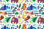 20 Colorful Seamless Patterns, a Pattern Graphic by PenguinHouse (Thumbnail 3 of 13)