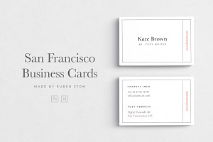 San Francisco Business Card