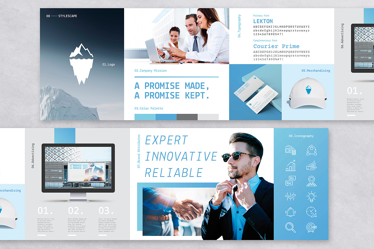 Stylescape / Moodboard Template 08, a Product Mockup by Andre28 (Photo 2 of 6)