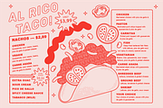 MEXICAN FOOD VECTOR ILLUSTRATIONS, a Food Illustration by TheFoodAtlas (Thumbnail 16 of 16)