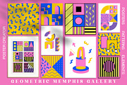 Modern abstract shapes. Memphis, an Object Illustration by Sofico (Thumbnail 1 of 19)