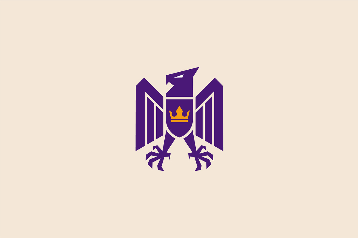 majesty bird vector template logo, a Branding & Logo Template by OmerStudio