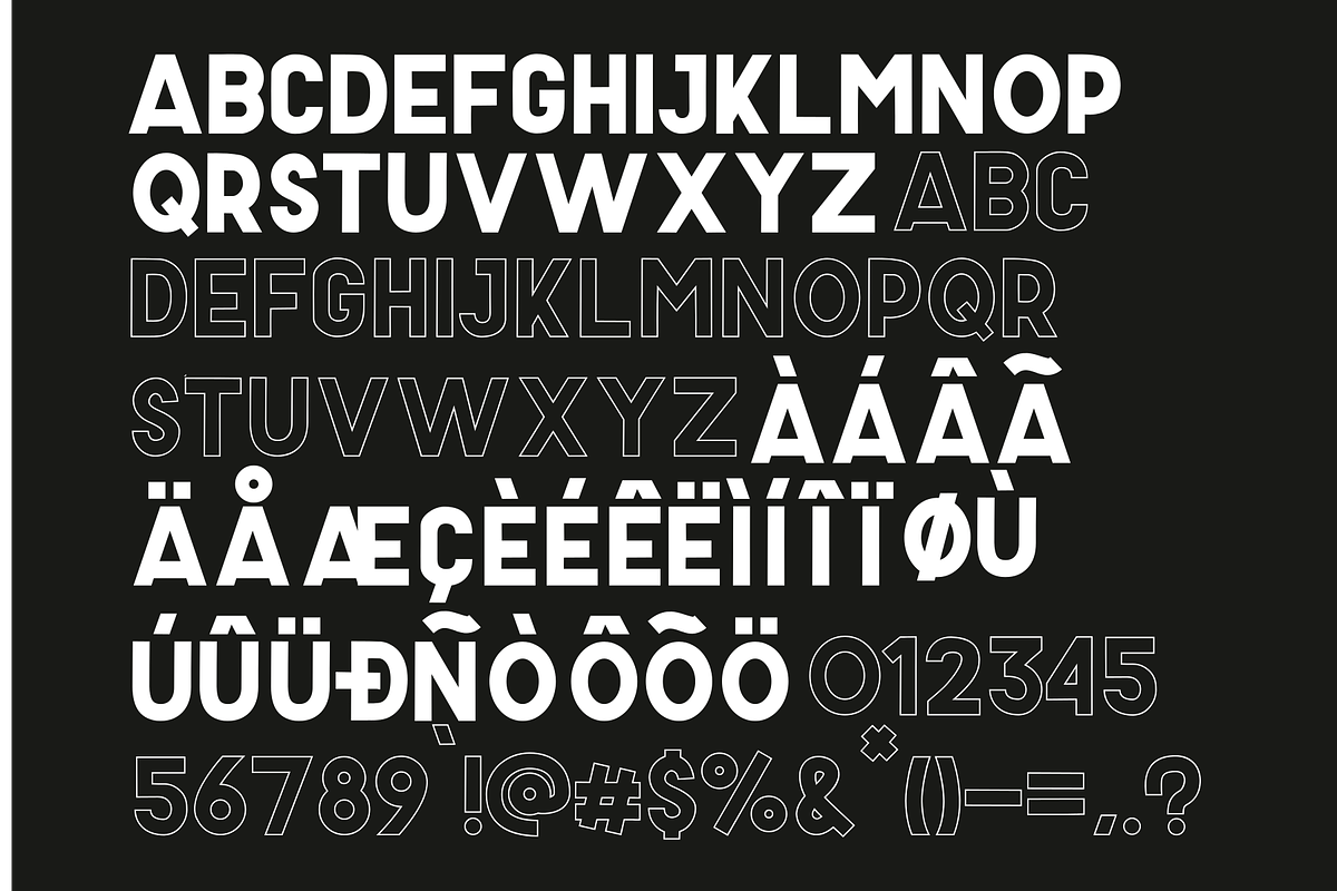 HISTERINE, a Sans Serif Font by Ramadhanstudio (Photo 4 of 4)