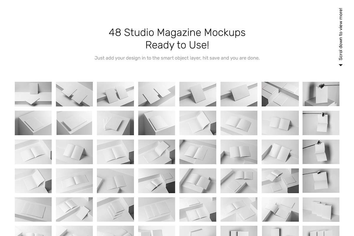 Studio Magazine Mockups, a Books & Magazine Mockup by Mr.Mockup™ (Photo 3 of 24)