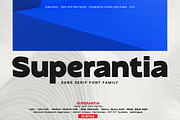Superantia - Sans serif font family, a Sans Serif Font by Artistic & Unique (Thumbnail 1 of 15)