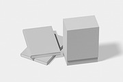 Book Storage Box Mockup, a Packaging Mockup by Unerispace (Thumbnail 5 of 5)