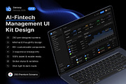 Zentroly Fintech Web &Mobile UIKit, an UI Kit Template by Creative Perspective (Thumbnail 1 of 5)