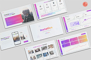 Instagram Analytics Powerpoint, a Presentation Template by Pixslides (Thumbnail 1 of 7)
