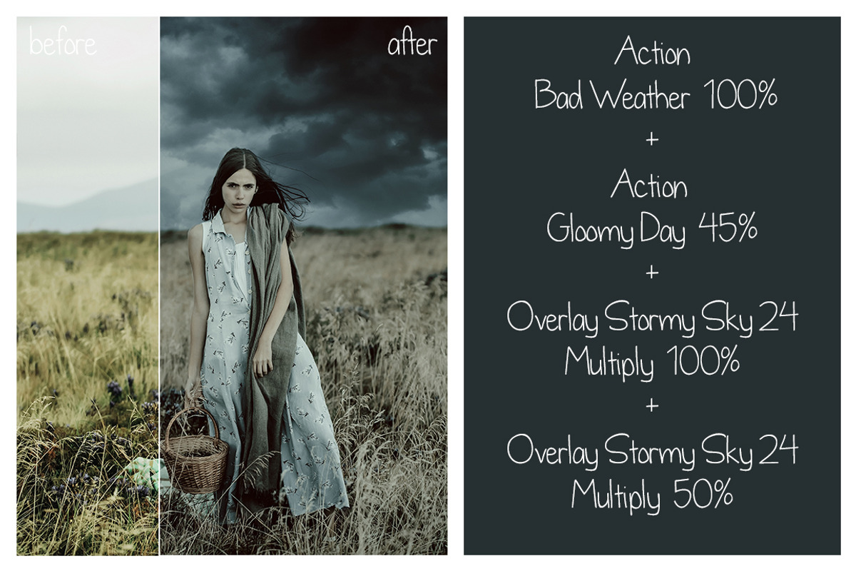Rain Bundle - Actions&Overlays, a Texture Graphic by LovePhotoMoment (Photo 10 of 19)