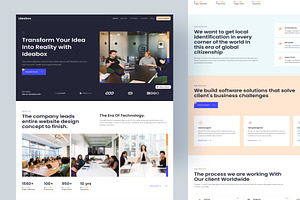 Ideabox-Website Template for Framer, a Landing Page Template by Lumina_ui_ux202