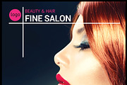Beauty and Hair Salon Flyer, a Flyer Template by DesignMarket (Thumbnail 2 of 2)