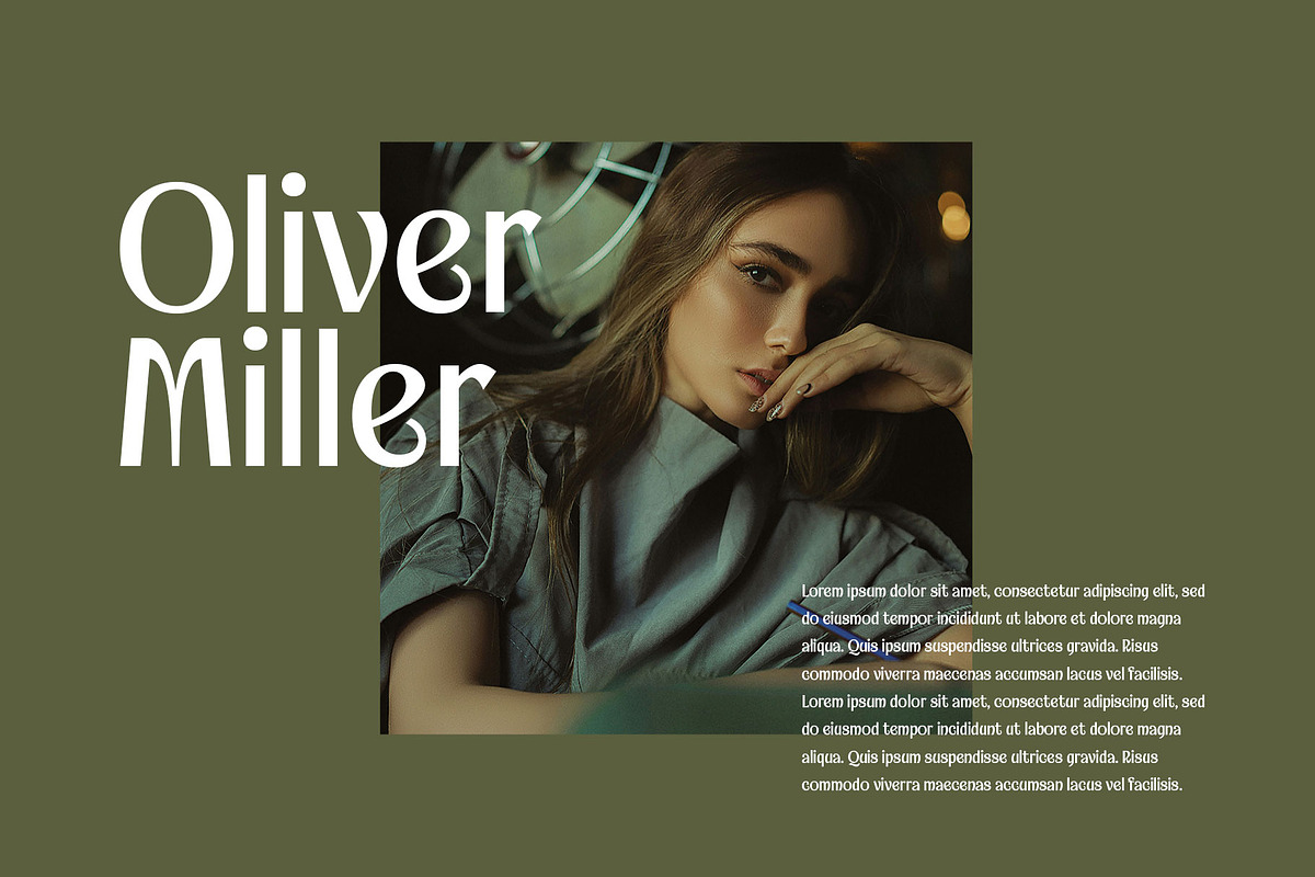 Bekola Modern Display Font, a Serif Font by RantautypeStudio (Photo 6 of 17)