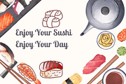 Japanese Food | Symbols Fonts, a Symbol Font by Sirinart (Thumbnail 6 of 7)