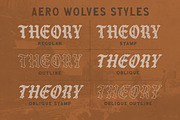 Aero Wolves + Extras, a Blackletter Font by IronbirdCreative (Thumbnail 2 of 9)