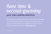 Zen Vivid Color Palette (.ase file), a Palette Add-On by @JennyPaintsWithPixels (Thumbnail 2 of 7)