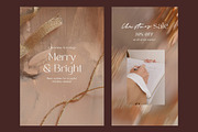 Aesthetic Gold Christmas Backgrounds, a Background Graphic by eclosque (Thumbnail 10 of 36)