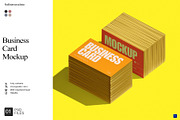 Business Card Mockup, a Product Mockup by Sweetdady (Thumbnail 1 of 3)