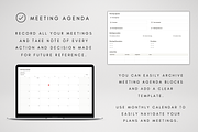 Digital Meeting Journal for Notion, a Templates & Theme by BRANDcontent (Thumbnail 4 of 6)