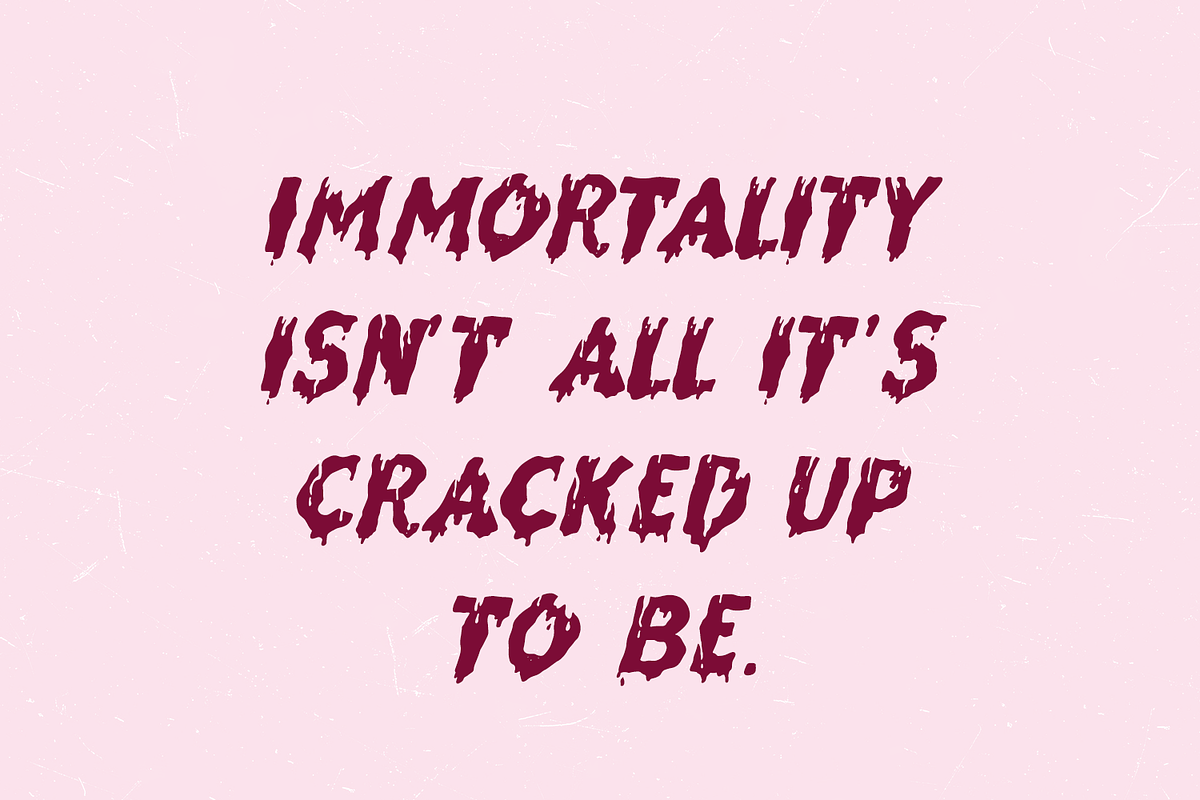 Sanguine Sans - Drip Font, a Handwritten Font by Beck McCormick (Photo 4 of 10)